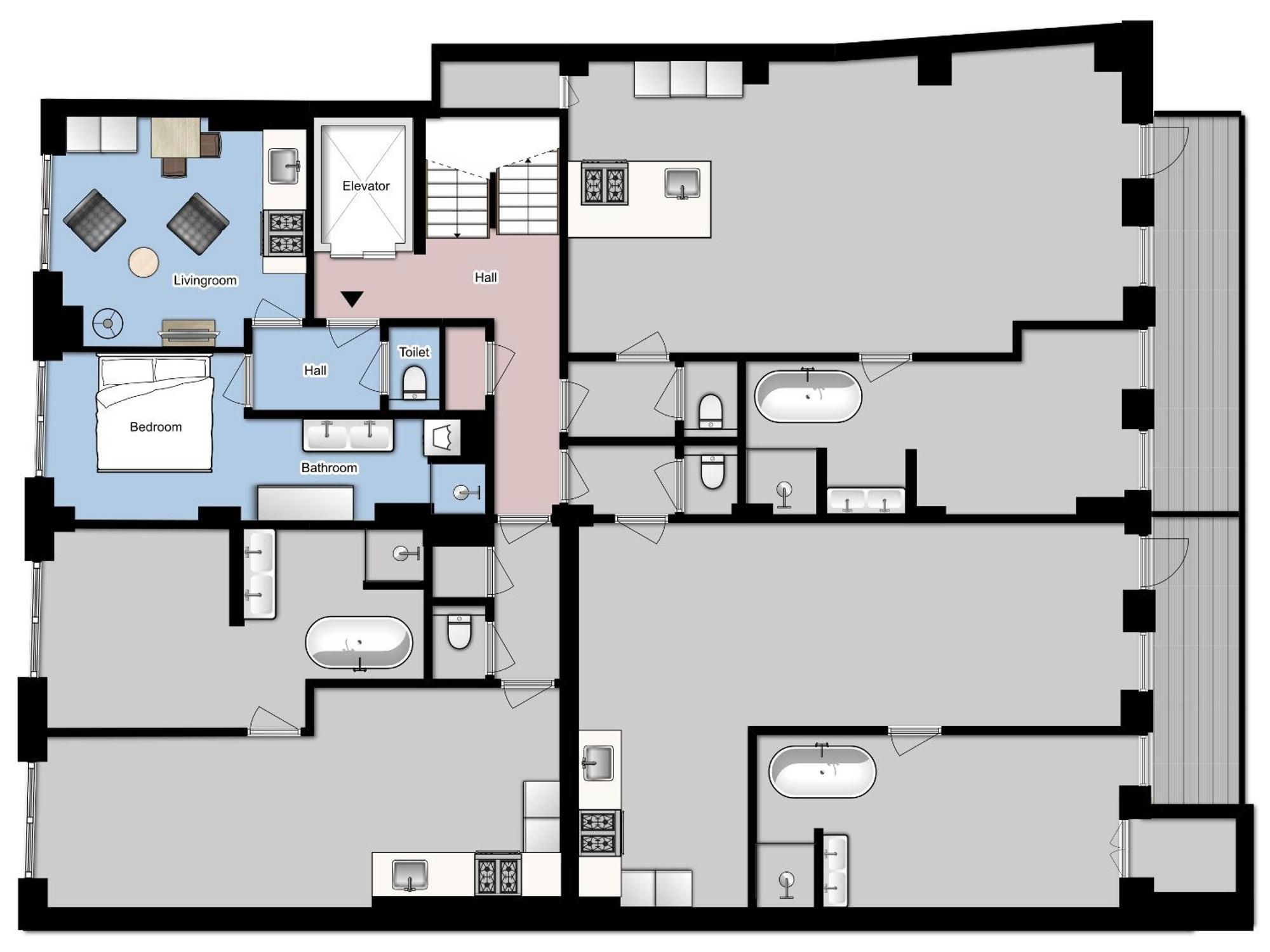 האג Stayci Serviced Apartments Westeinde מראה חיצוני תמונה