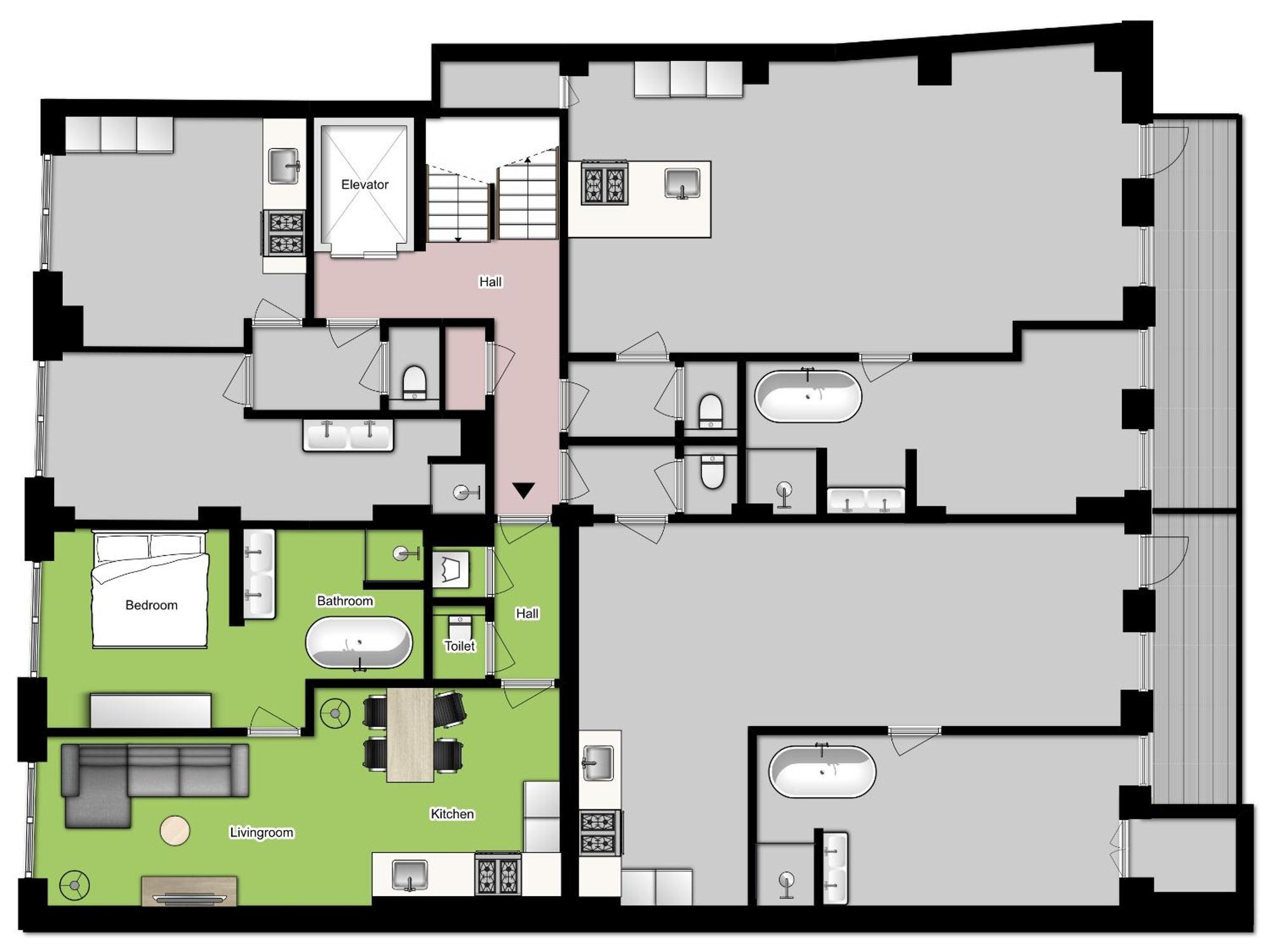 האג Stayci Serviced Apartments Westeinde מראה חיצוני תמונה